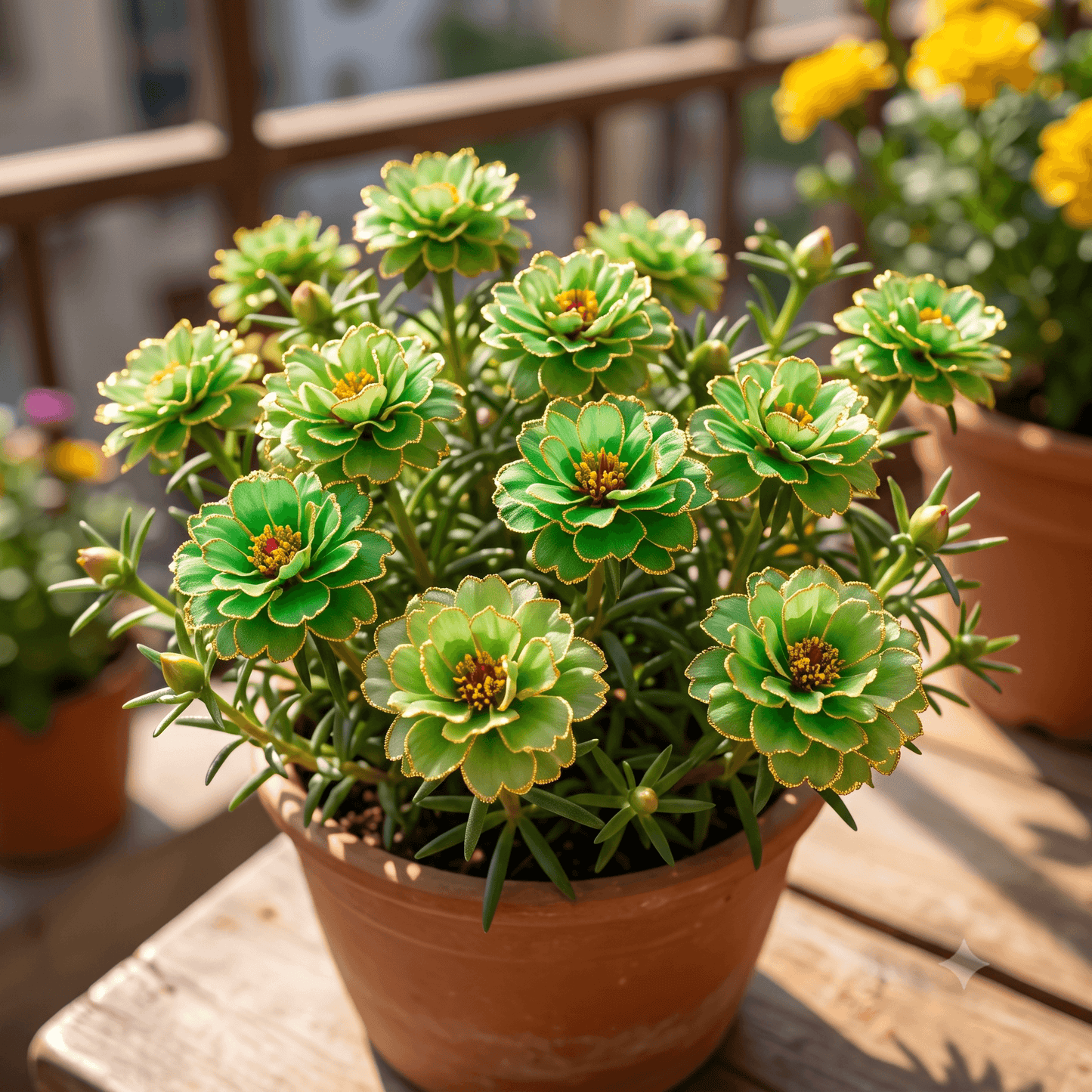 Premium Multi-Color Double Moss Rose (Portulaca) Flower Seeds – Buy 1 Get 1 Free